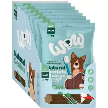 Natuurlijke tanden met gevogelte en granaatappel 275g - Maxi - Healthy Dental Treat - Wow