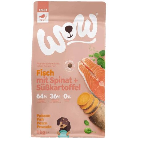 Adult Fish 1kg - Trockenfutter für Hunde - Wow