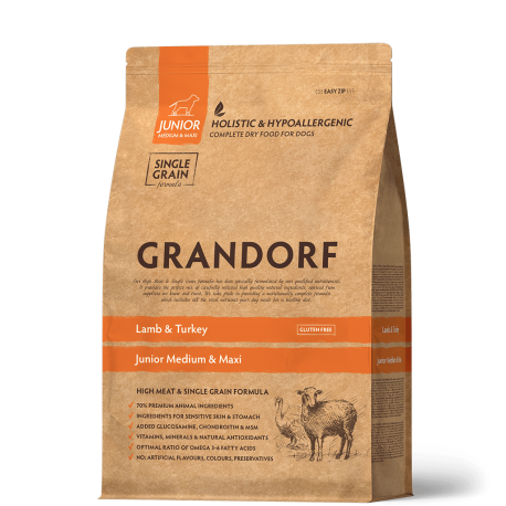 Lamm & Pute 1kg - Junior 4 Monate - Grandorf