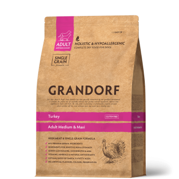 Dinde 1kg - Adult Medium et Maxi - Grandorf