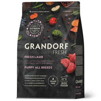 Vers Lam en Zoete Aardappel 1kg - Vers - Puppy - Grandorf