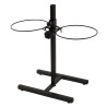 Soporte doble para comedero de pie en negro 2830ml - XL - 52CM - 2xØ24cm