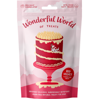 Red Velvet Cake 50g - Soft snacks - beetroot flavour - Wonderful world