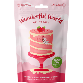 Berry Cake 50g - Zachte Snacks - Bessensmaak - Wondere wereld