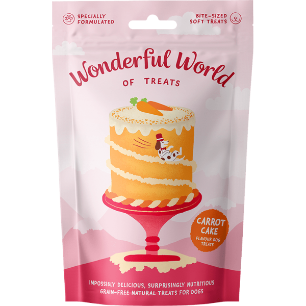 Worteltaart 50g - Zachte Snacks - Wortelsmaak - Wondere wereld