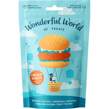 Chicken Burger 50g - Snack morbidi - gusto pollo - Wonderful world