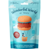 Pork burger 50g - Snacks mous - goût porc - Wonderful world