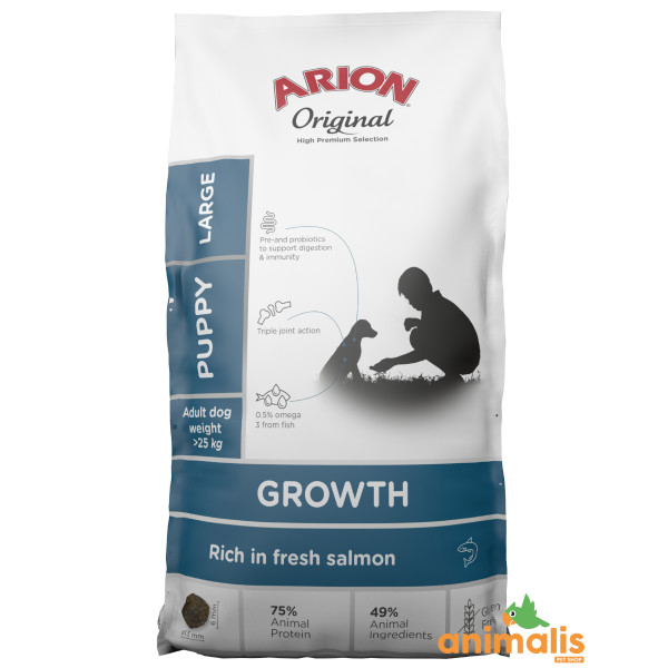 ARION ORIGINAL Puppy Large Lachs für Large Welpen 12kg