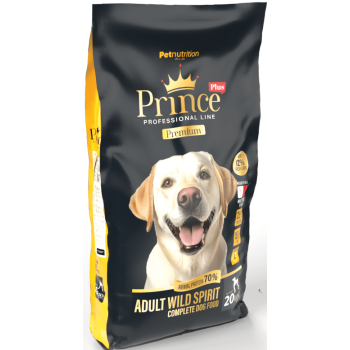 Croquette pour chien 20kg - Adult Wild Spirit - Premium - Prince Plus