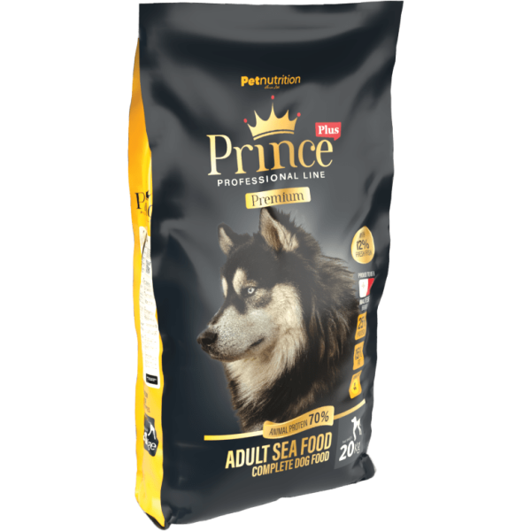 Crocchette per cani 20kg - Adult Sea Food - Premium - Prince Plus