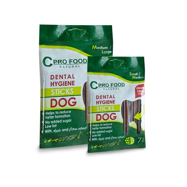 Stick per l'igiene orale piccolo/medio 110g - CproFood