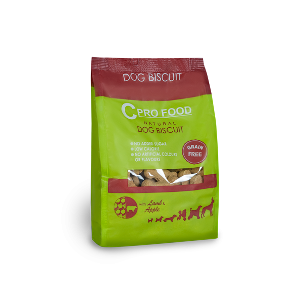 Lamb & Apple Cookies 400g - Dog Treat - CproFood