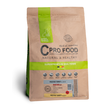 Prestige All Breeds al tacchino 10kg - Senza cereali - Crocchette per cani - CproFood