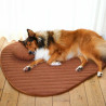 Orange dog pillow - 39x26x7.5cm - Pebble