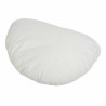 White dog cushion - 104x69x26cm - Pebble