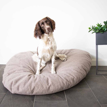 Hundekissen taupe - 104x69x26cm - Pebble