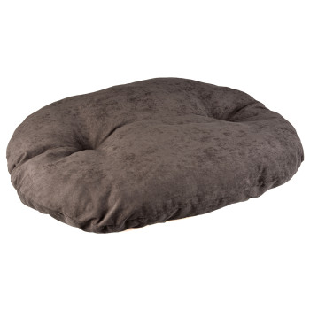 Oval Velvet Concrete Cushion M - 80x64x7cm