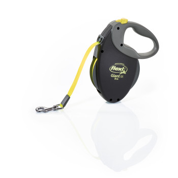 Winder leash Flexi Giant neon with strap