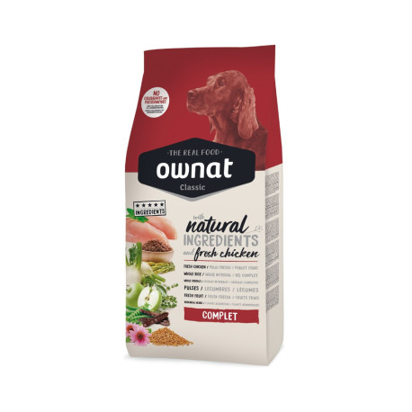 OWNAT Classic Complete for adult dog with chicken 20kg