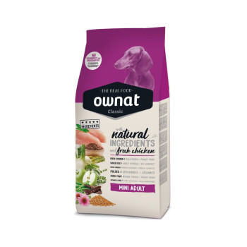 OWNAT Classic Mini Adult pour chien adulte de petite taille 4kg