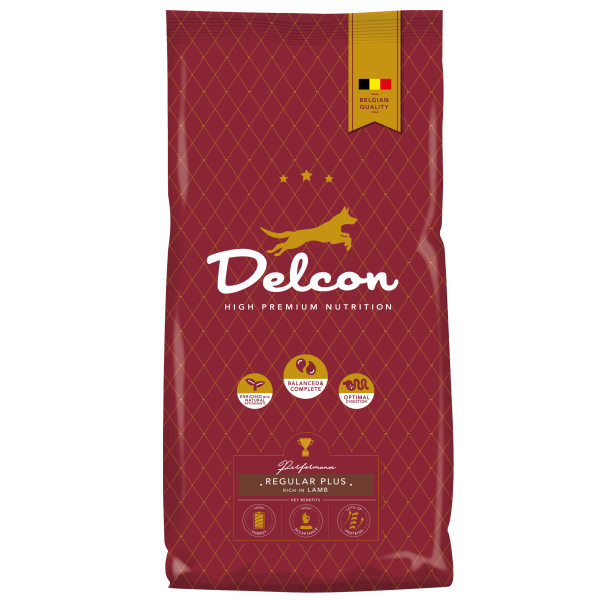 Delcon "Regular Plus" rico em Cordeiro 12kg