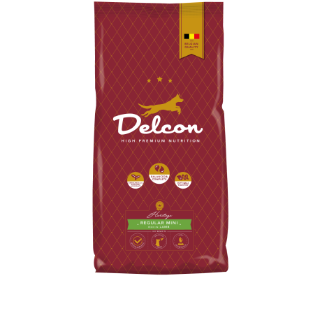 Delcon Adult Regular Mini rich in lamb 3kg