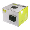 Water fountain Manoa black/white 3L