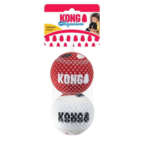 Bolas esportivas multicoloridas Kong signature - 2 unidades - L - 8,3x8,3x8,3cm