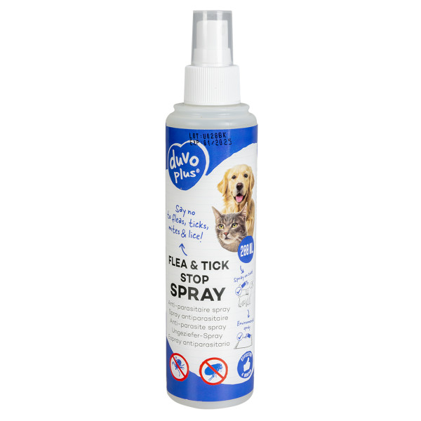 Spray antiparasitario contra pulgas y garrapatas 200ml