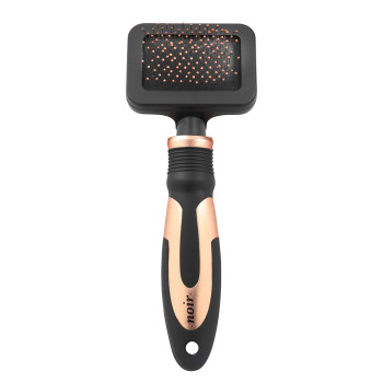 Brosse douce slicker - Noir - 18x7CM