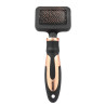 Soft brush slicker - Black - 18x7CM