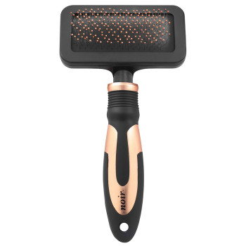 Brosse douce slicker - Noir - 19x10CM