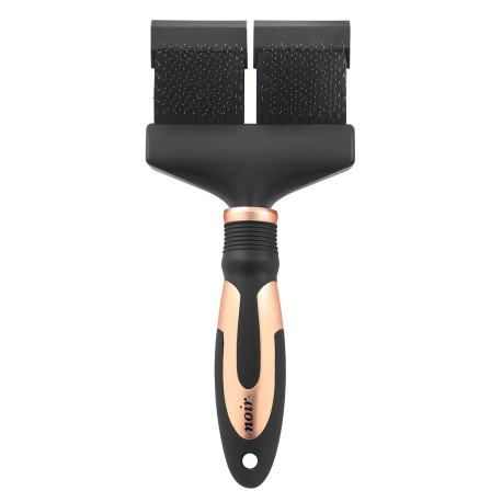 Flexible brush slicker - Black - 21x9,5CM