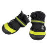 Explor Chaussons pour chien noir M - 4pcs