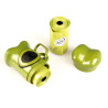 Green bone poop bag dispenser - 2x20st