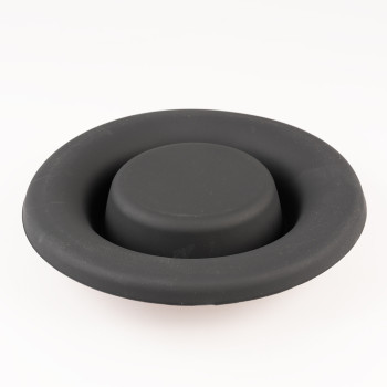 Black silicone spill feeder - 420ml - Ø14,3cm